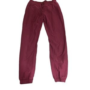 Women Maroon Joggers (M)